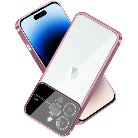 Lens Camera Protection Chrome Case For Apple iPhone 14 Pro