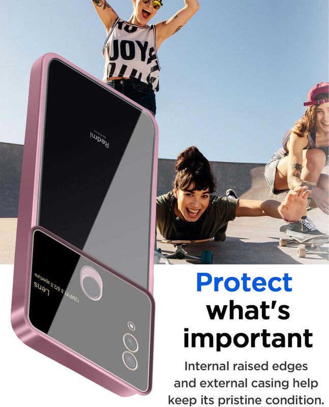 Lens Camera Protection Chrome Case For Redmi Note 7