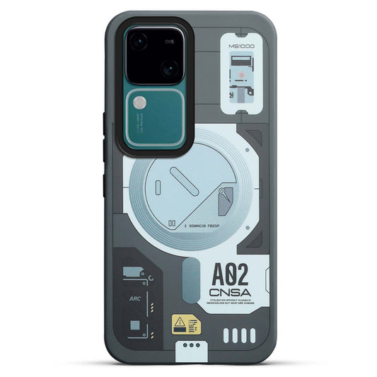 Circuit Printed Back Cover Case Vivo V30 Pro 5G