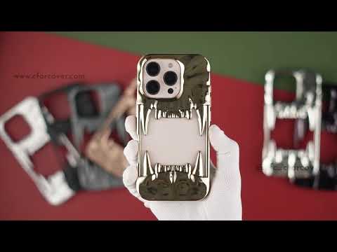 3D Tiger Fang Back Case for Apple iPhone 13, A Wild and Fearless Vibe
