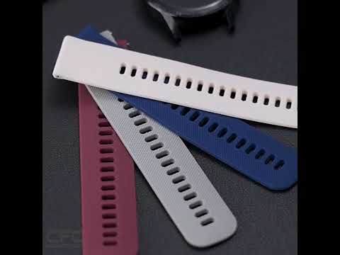 Dotted Silicone Watch Strap Compatible With 20 MM Watch Strap Compatible with Galaxy Watch 7/Galaxy Watch 4 Strap 44mm 40mm /Galaxy Watch 5/Watch 5 Pro/Watch 3 41mm/Active 2 Band(Only Strap)