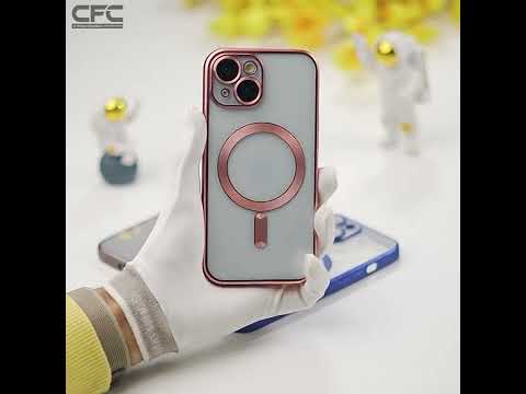 Camera Lens Protector Metallic finish Back Case Cover for Apple iPhone 15