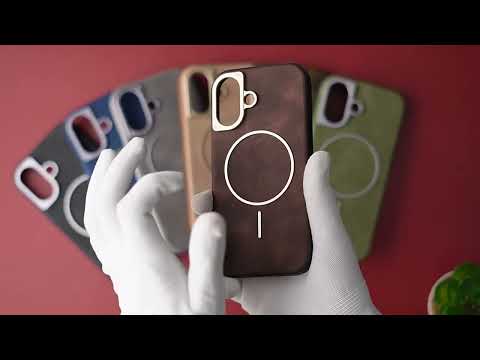 Elite PU Leather Wireless Charging Support Case for Apple iPhone 17 Air