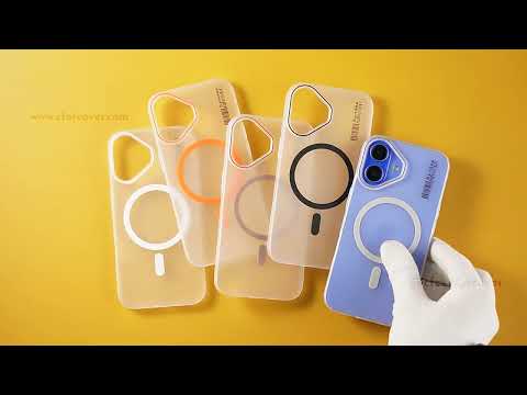 New Elegant Frosted Matte Slim Back With MagSafe Support Back Case For Samsung S24 Ultra 5G
