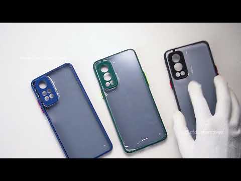 Elegant Smoky Glass Phone Case with Anti-Slip Silicone Edges Back Cover For Vivo V21e 5G