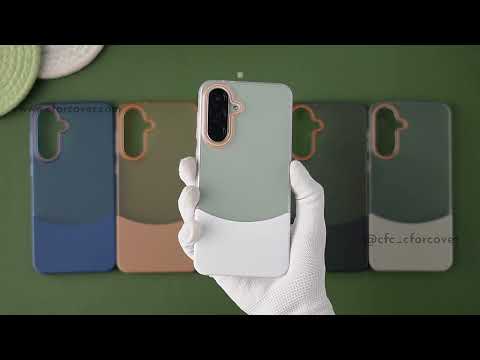 Frosted Case With 2-Cut Interlock For Motorola Moto G96 5G