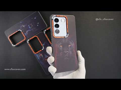 Dark Aesthetic Wild Animal Printed Back Cases For Oppo Reno 10 5G