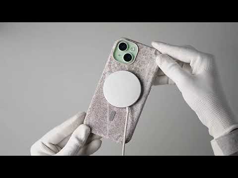 Classic Denim Finish Back Case For Samsung S24 5G With Wireless Charging Support Support