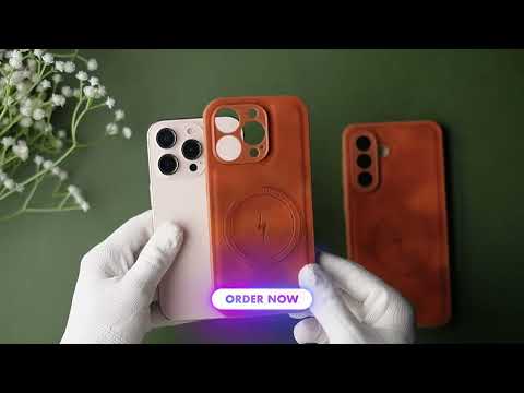 Refined PU Leather Case for Apple iPhone 15 Pro Max
