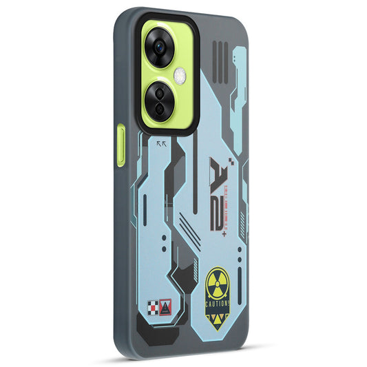 Mechanical Circuit Print Hard Back Cover For OnePlus Nord CE 3 Lite 5G
