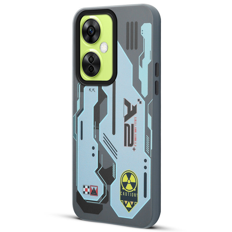 Mechanical Circuit Print Hard Back Cover For OnePlus Nord CE 3 Lite 5G