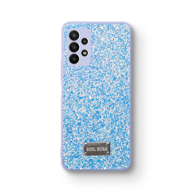 Sparkling Glitter Sequin Case with Camera Shield Back Cover For Samsung A23 5G