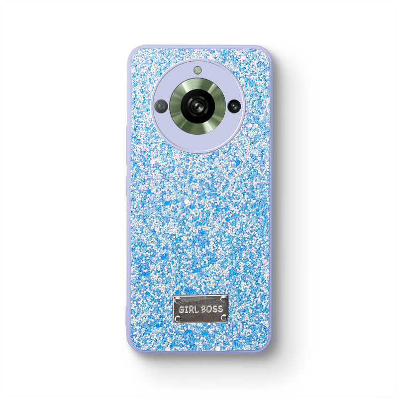 Sparkling Glitter Sequin Case with Camera Shield Back Cover For Realme 11 Pro 5G