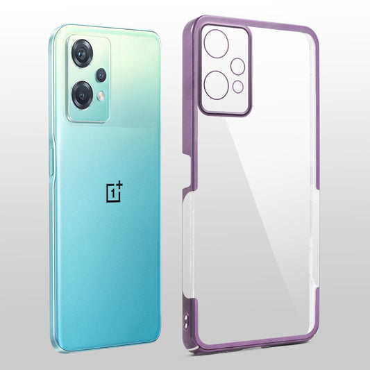 Crystal Clear Premium Shiny Edges Hard Back Case For OnePlus Nord CE 2 Lite 5G