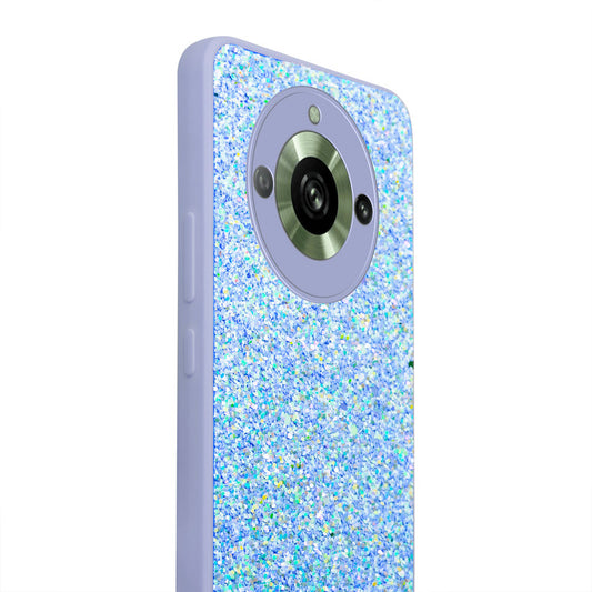 Sparkling Glitter Sequin Case with Camera Shield Back Cover For Realme 11 Pro 5G