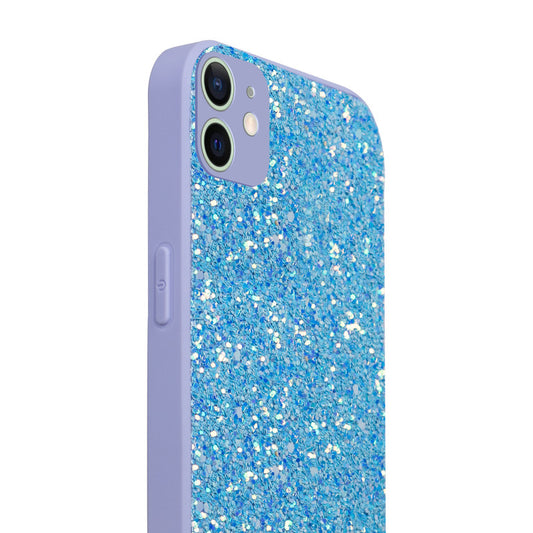 Sparkling Glitter Sequin Case with Camera Shield Back Cover For Apple iPhone 12