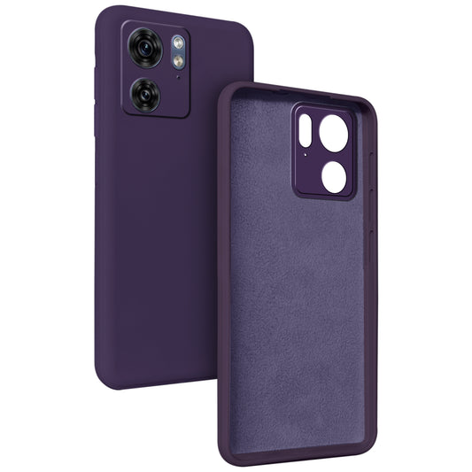 Premium Matte Silicone Back Cover for Motorola E40