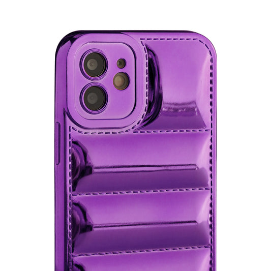 Soft Silicone 3D Shiny Puffer Pattern Case for Apple iPhone 11