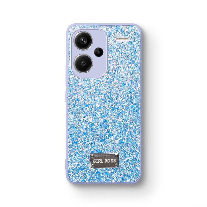 Sparkling Glitter Sequin Case with Camera Shield Back Cover For Redmi Note 13 Pro Plus 5G