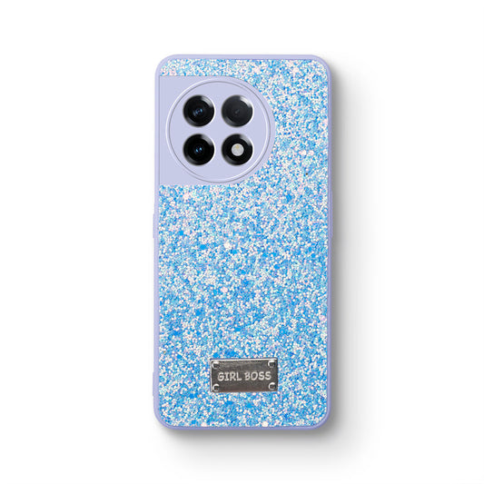 Sparkling Glitter Sequin Case with Camera Shield Back Cover For OnePlus 11R 5G