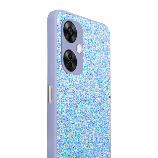 Sparkling Glitter Sequin Case with Camera Shield Back Cover For OnePlus Nord CE 3 Lite 5G