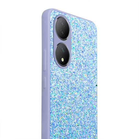 Sparkling Glitter Sequin Case with Camera Shield Back Cover For Vivo Y100