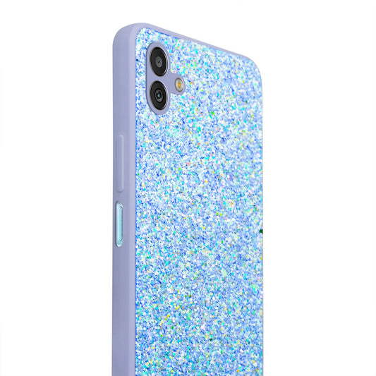 Sparkling Glitter Sequin Case with Camera Shield Back Cover For Samsung M13 5G