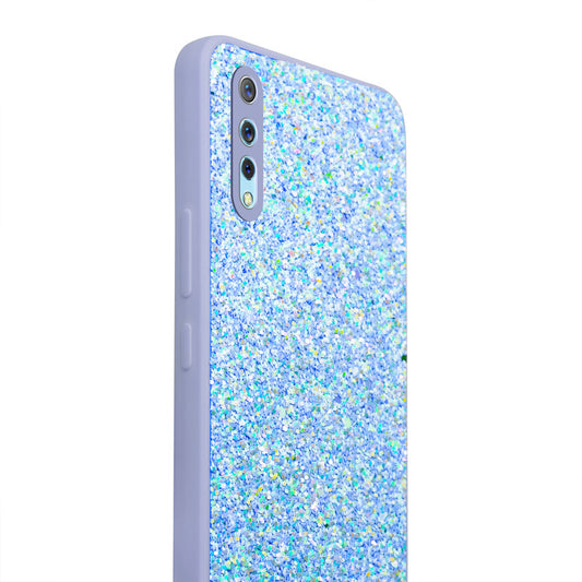 Sparkling Glitter Sequin Case with Camera Shield Back Cover For Vivo S1