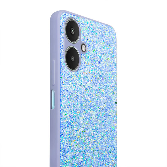 Sparkling Glitter Sequin Case with Camera Shield Back Cover For Redmi 13C 5G