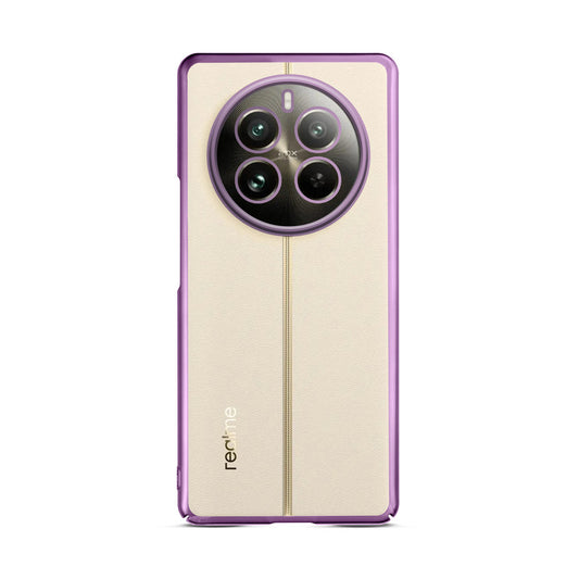 Crystal Clear Premium Shiny colorful Edges Hard Back Case For Realme 12 Pro 5G
