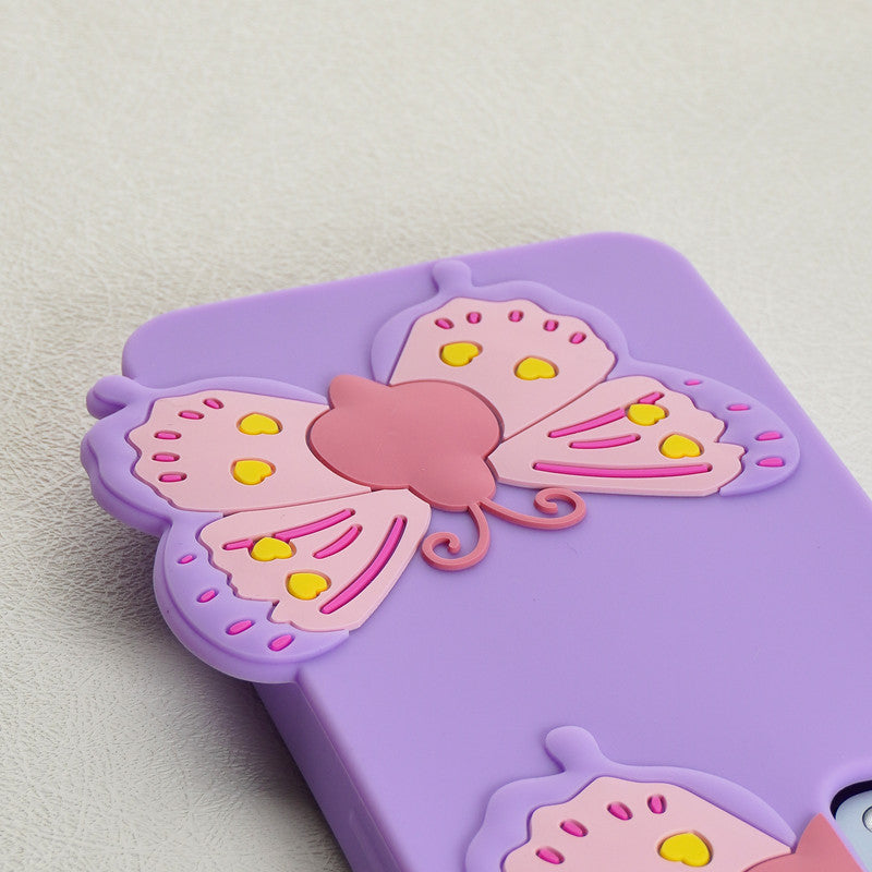 3D Vibrant Butterfly Silicone Phone Case For OnePlus Nord CE 3 5G