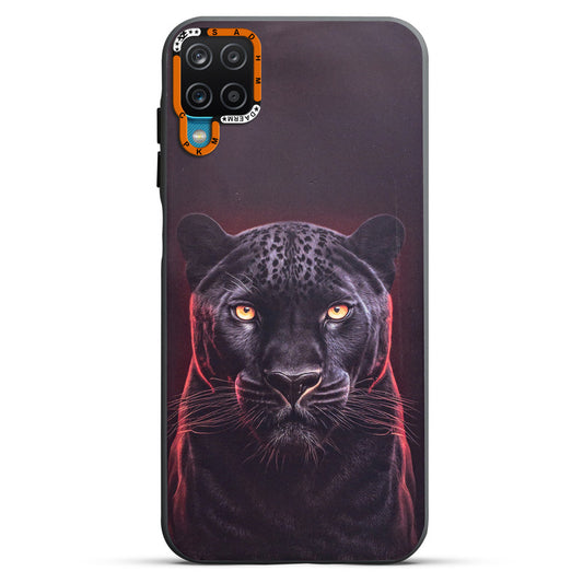 Dark Aesthetic Wild Animal Printed Back Cases For Samsung A12