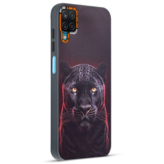 Dark Aesthetic Wild Animal Printed Back Cases For Samsung A12