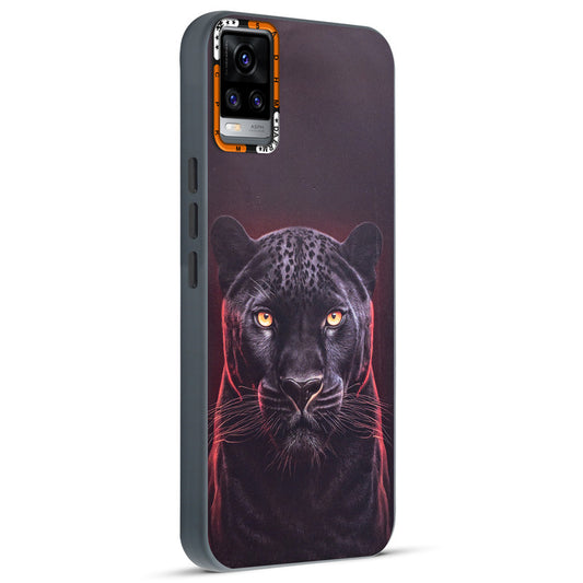 Dark Aesthetic Wild Animal Printed Back Cases For Vivo V20