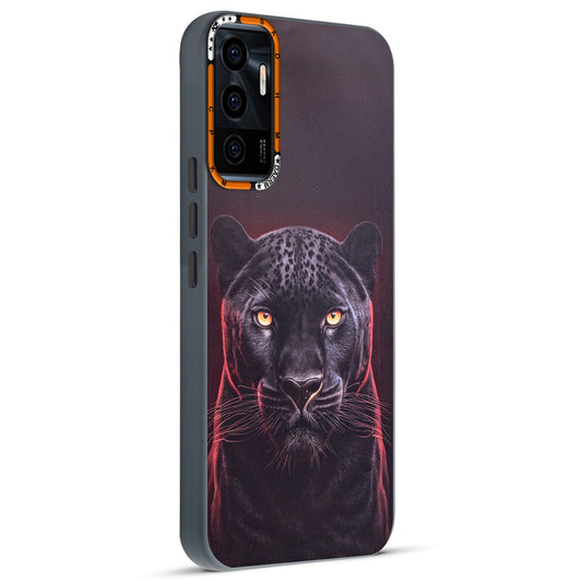 Dark Aesthetic Wild Animal Printed Back Cases For Vivo V23E 5G