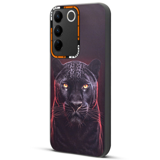 Dark Aesthetic Wild Animal Printed Back Cases For Vivo V27 Pro 5G