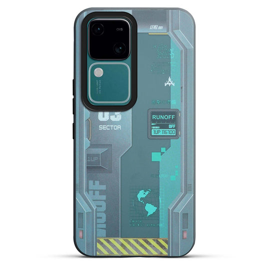 Circuit Printed Back Cover Case Vivo V30 Pro 5G