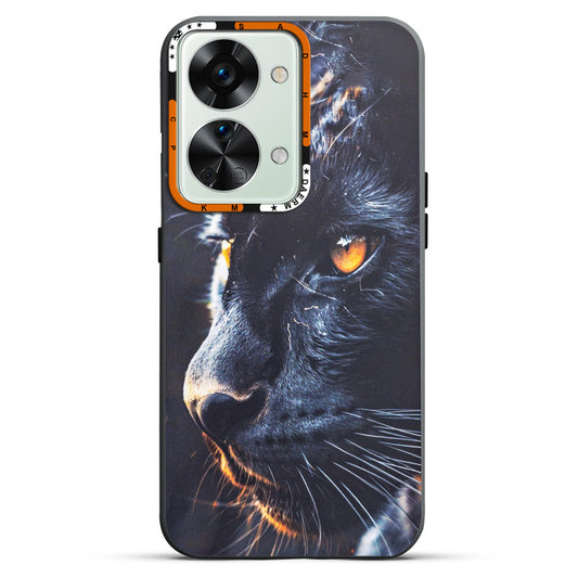 Dark Aesthetic Wild Animal Printed Back Cases For OnePlus Nord 2T 5G