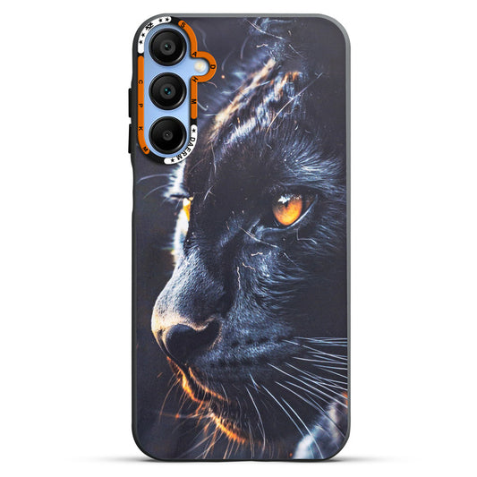 Dark Aesthetic Wild Animal Printed Back Cases For Samsung A15 5G