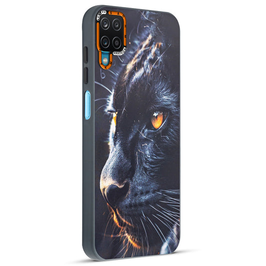 Dark Aesthetic Wild Animal Printed Back Cases For Samsung A12