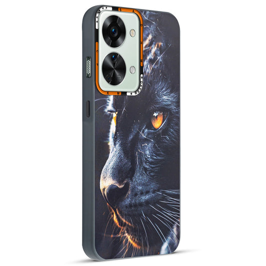 Dark Aesthetic Wild Animal Printed Back Cases For OnePlus Nord 2T 5G