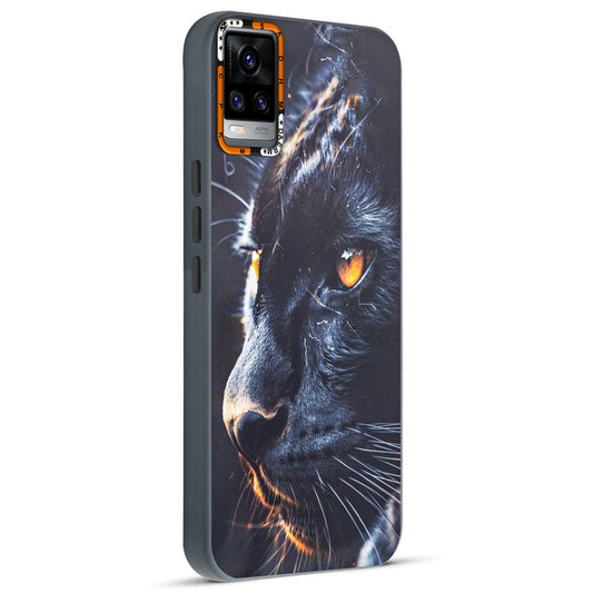 Dark Aesthetic Wild Animal Printed Back Cases For Vivo V20