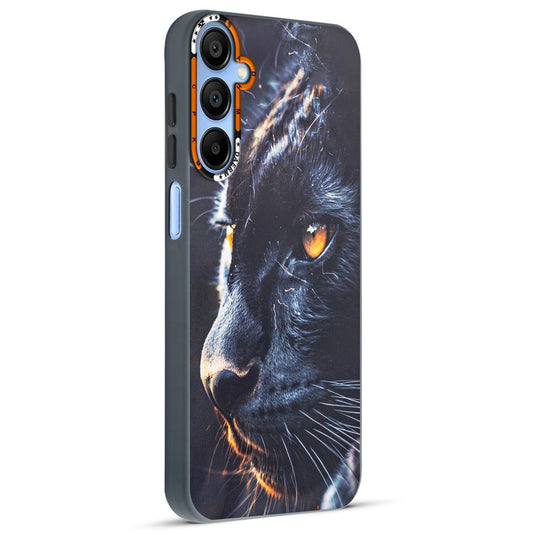 Dark Aesthetic Wild Animal Printed Back Cases For Samsung A15 5G