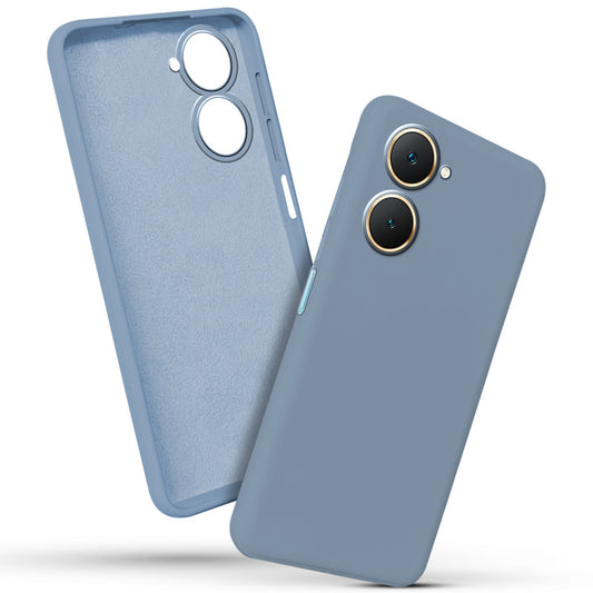 Premium Matte Silicone Back Cover for Vivo T3 Lite 5G