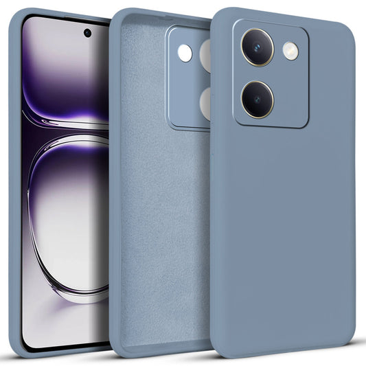 Premium Matte Silicone Back Cover for Vivo Y200 Pro 5G