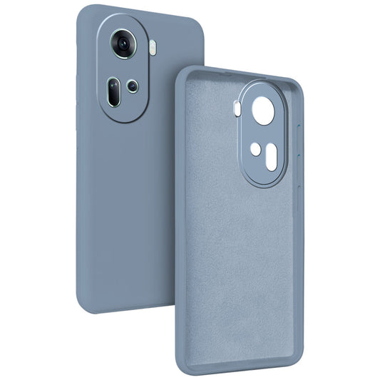 Premium Matte Silicone Back Cover for Oppo Reno 11 5G