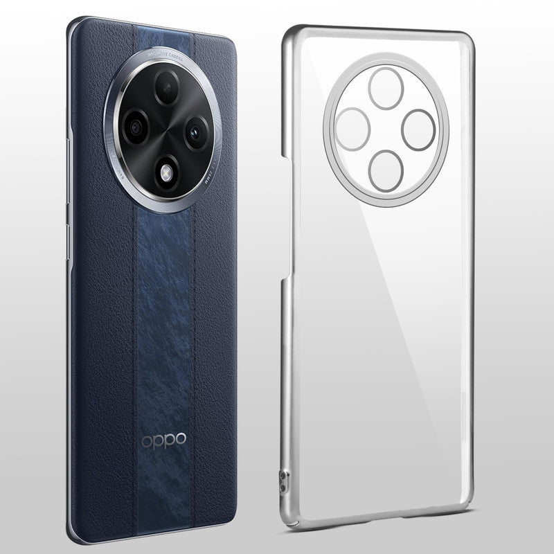 Transparent Edge Hard Case For Oppo F27 Pro Plus 5G