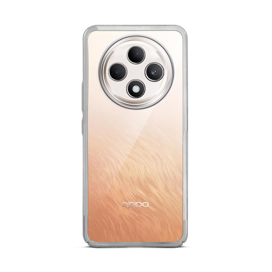 Crystal Clear Premium Shiny colorful Edges Hard Back Case For Oppo F27 5G