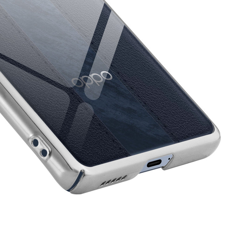 Transparent Edge Hard Case For Oppo F27 Pro Plus 5G