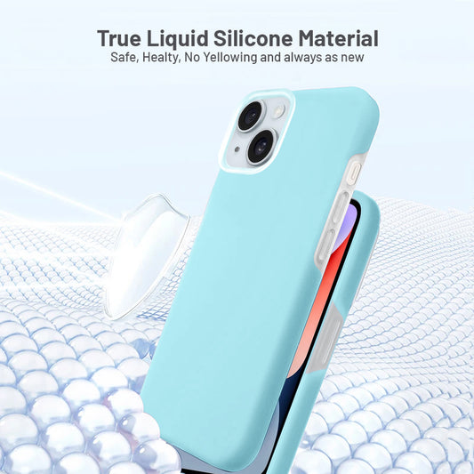 Premium Silicone Candy Case For Apple iPhone 14